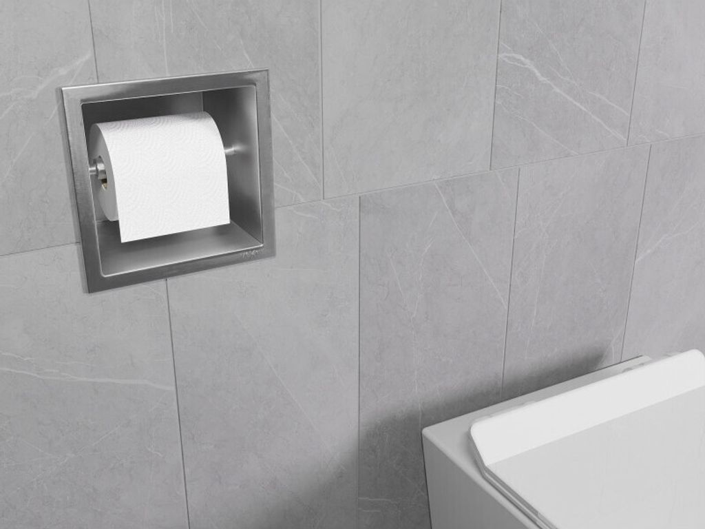 Mexen X-Wall-P Toilettenpapierhalter, inox - 1913 Produktbild 2
