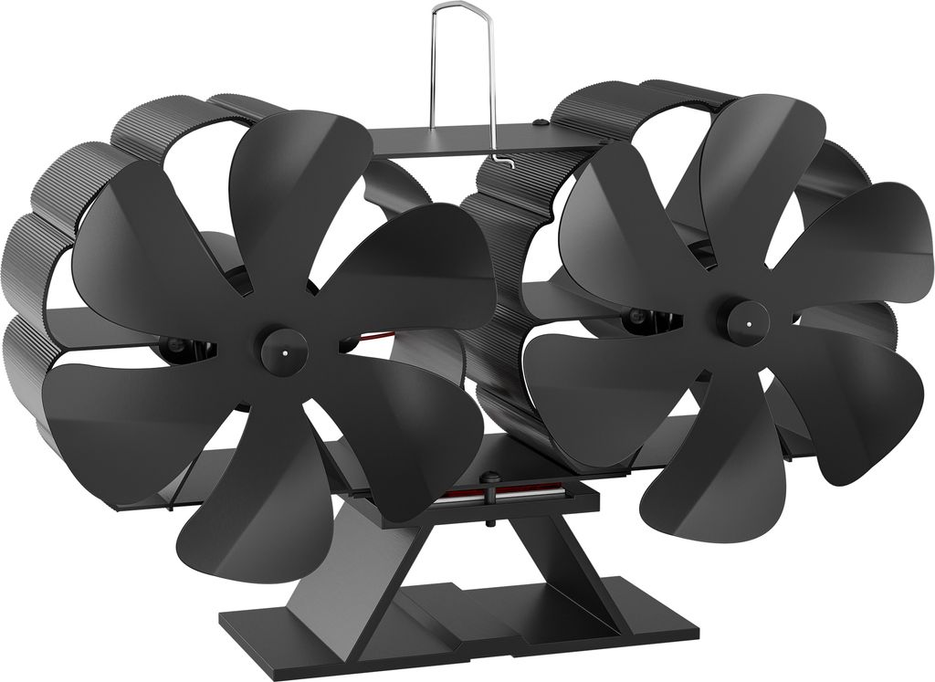 Kamnový ventilátor Wiltec s 12 lopatkami 60 až 350 °C, Obrázek produktu