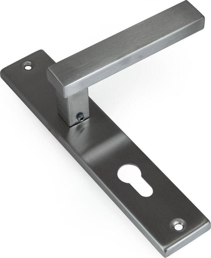 Türgriff ONYX Edelstahl PZ Türbeschlag Langschild Produktbild 