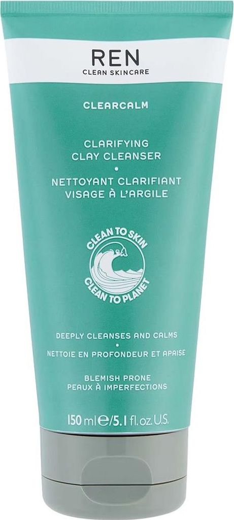 REN Clearcalm 3 Clarifying Clay Cleanser