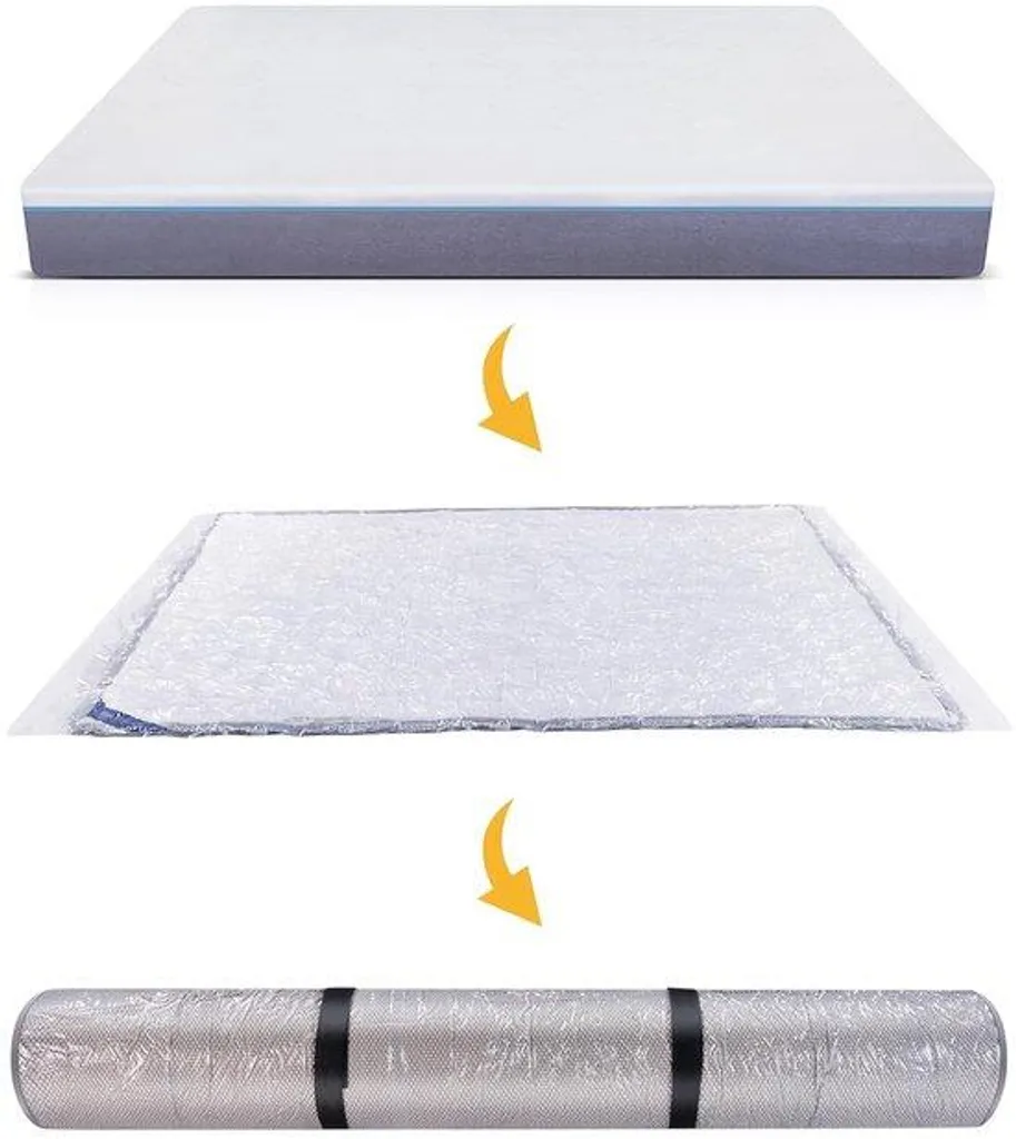 Housse sous vide pour matelas 140x200 à 160x200 cm pour déménagement