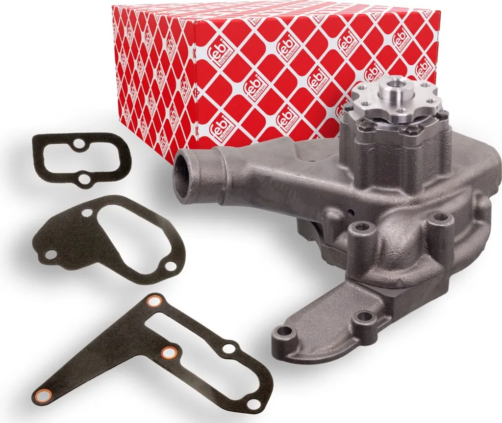 Pompe de refroidissement FEBI 12846 robuste en alliage d'aluminium