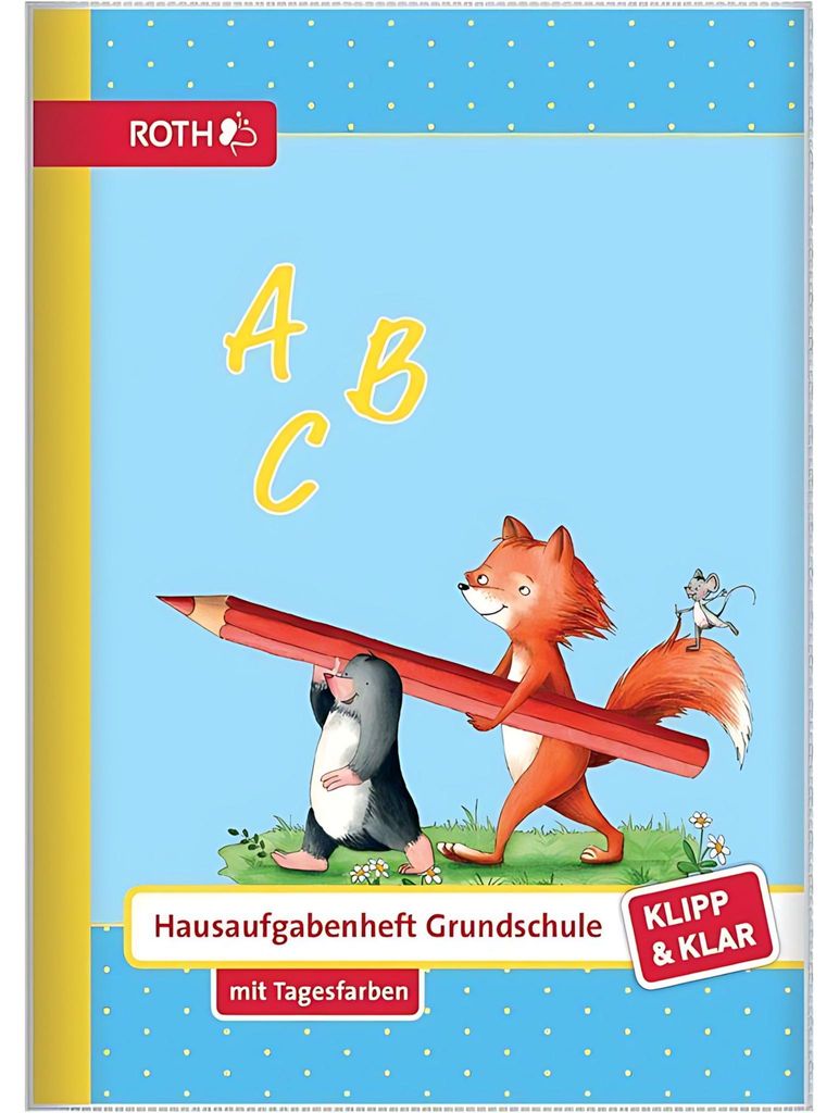 ROTH 89494 ROTH Klipp & Klar "Flinki & Schlau" zošit na Obrázok produktu 