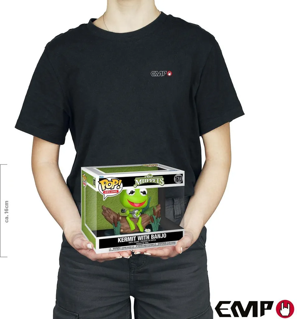 Figurine Kermit Muppets authentique pour collectionneur Funko