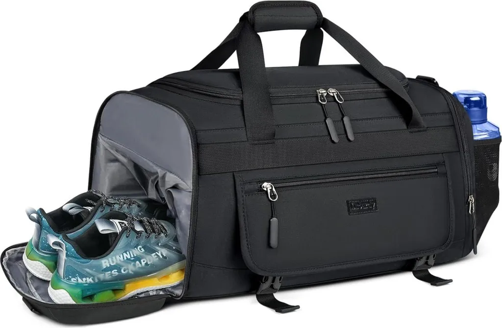 Sac de gym 55L polyvalent pour entraînement croisé et séances de yoga