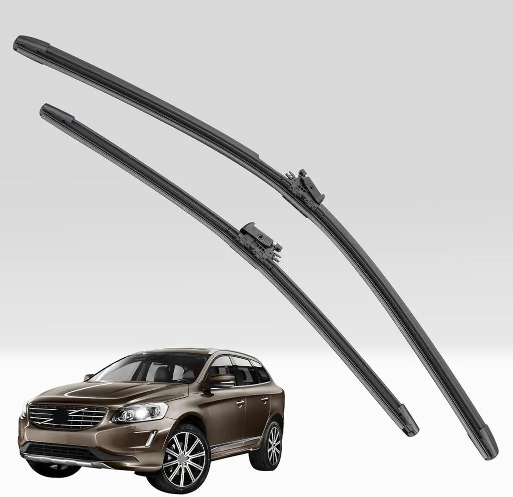 Essuie-glace chauffant 31490720 pour Volvo XC60 avec gicleurs inclus