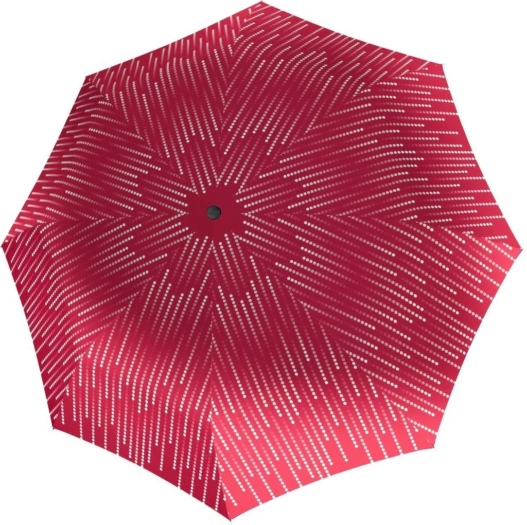 doppler ombrello tascabile ombrello Fiber Automatic Glamour Red rosso multicolore