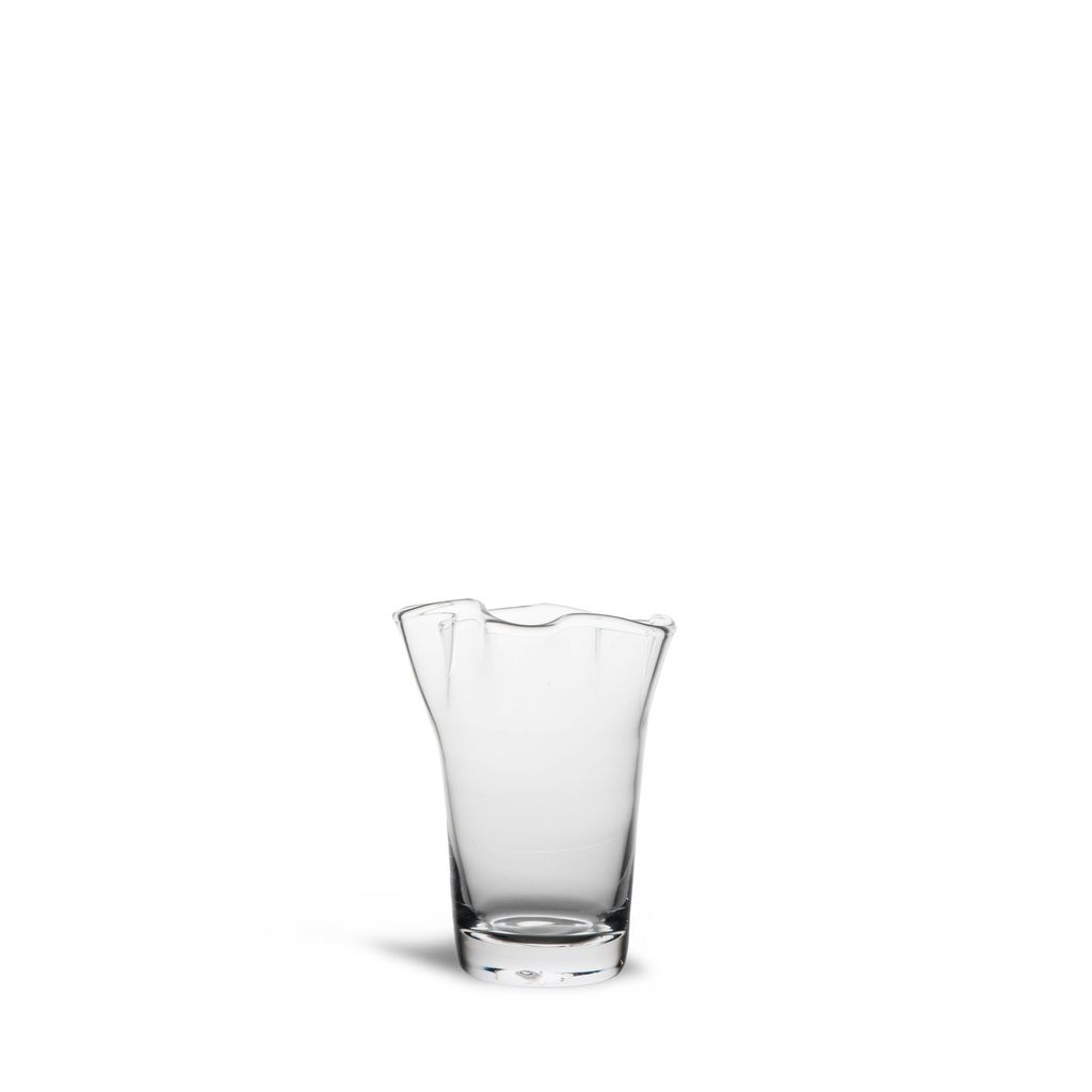 Vase, Glas, 12,5 x 12 x 14,5 cm, transparent Viva / Sagaform
