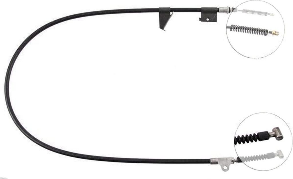A.B.S. Handbremsseil Seilzug Feststellbremse für FORD MAVERICK (UDS, UNS) Hinten Links K13687