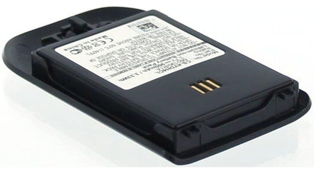 Akku für Ascom D62 DECT Li-Ion 3,7 Volt 900 mAh schwarz.