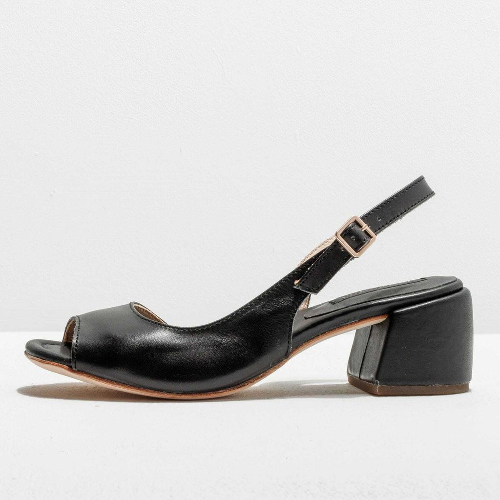 Neosens Sandalen mit hohem Absatz Damen S3390 RESTORED SKIN EBONY /OZANA Farbe Schwarz