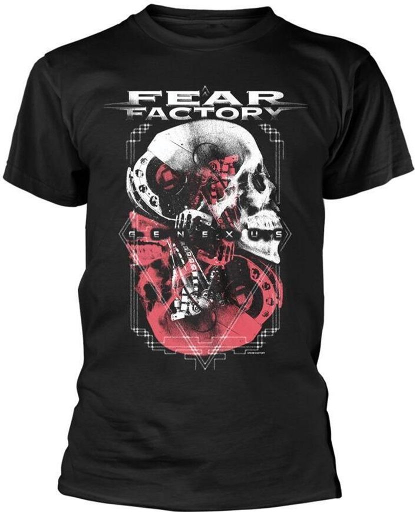 Fear Factory - "Genexus Skull" T-Shirt für Herren/Damen Uni PH1729 (S) (Schwarz)