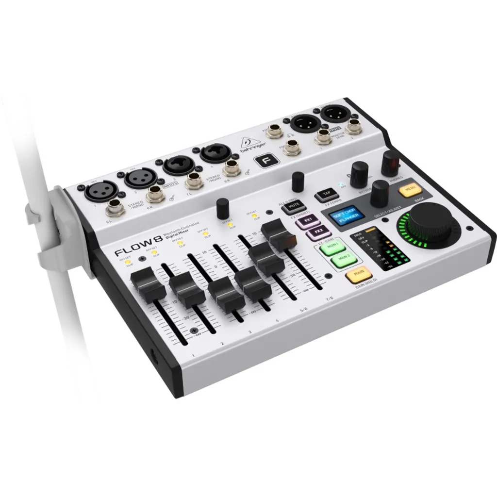 Mixeur Numérique Behringer FLOW 8 Bluetooth avec Préamplis Midas 60mm - 10