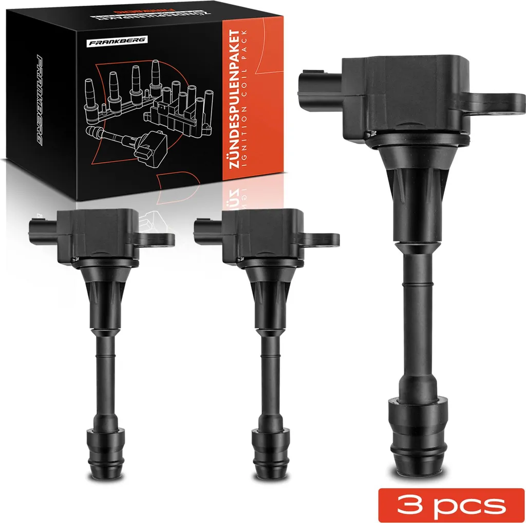 Kit 3 Bobine Accensione Frankberg Nissan X-Trail T30 Primera P12 2.0