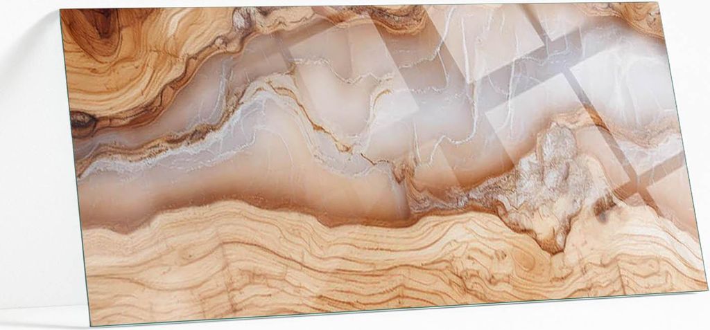 Bedruckte Glas Tischplatte 125x50 cm – Glasplatte mit Motiv – Esstischplatte bedruckt – Sicherheitsglas mit Druck – Tischplatte Ersatz – ...