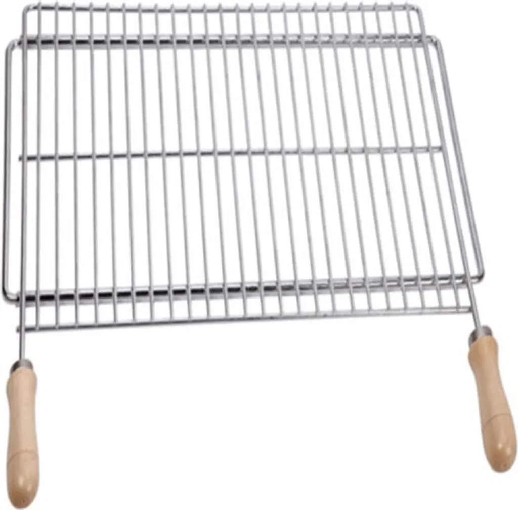 Griglia Sauvic 70x40 Acciaio Zincato per Barbecue e Camino