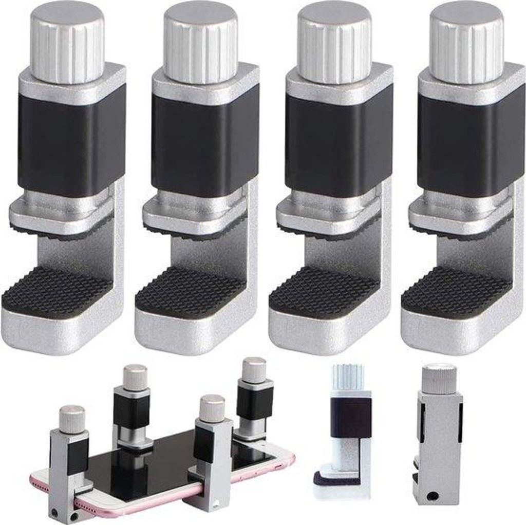 4-teiliges Anpassbares LCD-Bildschirm-Reparaturwerkzeug - Klebehalter für Smartphone Computer Laptop Tablet E-Book