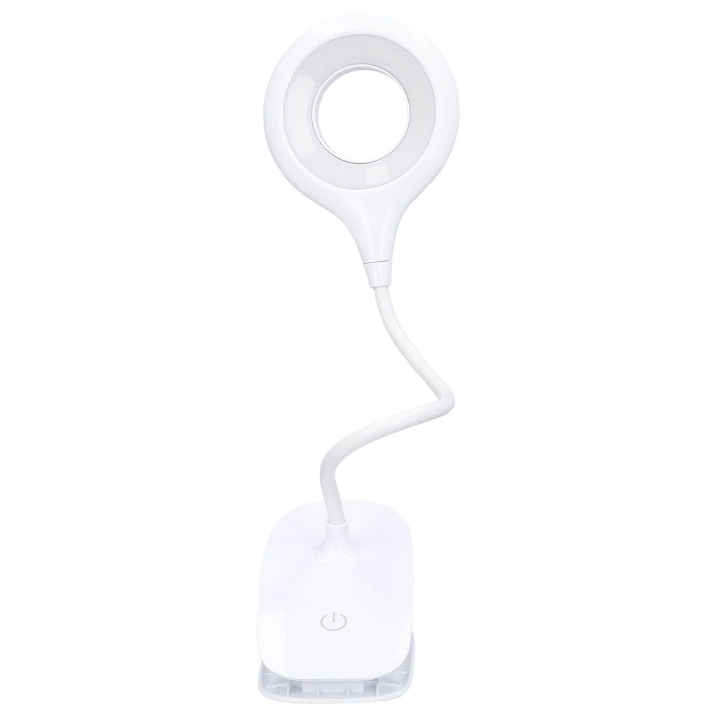 Clip On Leselicht,Clip On Schreibtischlampe,USB LED Schreibtischlampe,Wiederaufladbares Buchlicht,Wiederaufladbares Leselicht,3 Helligkeit Schreibt...