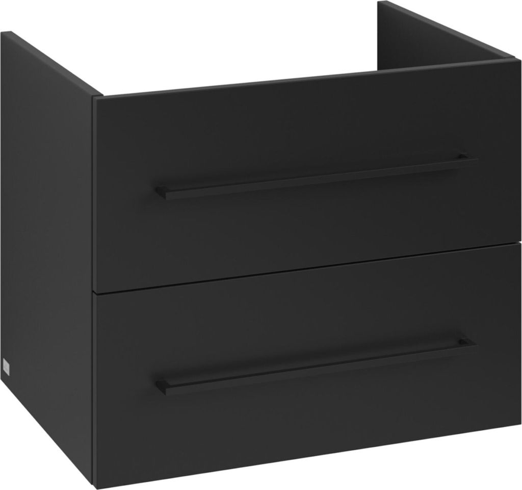 V&B Waschtischunterschrank Avento 63x51,4x48cm, 2 A, wd, G vo b, volc bla