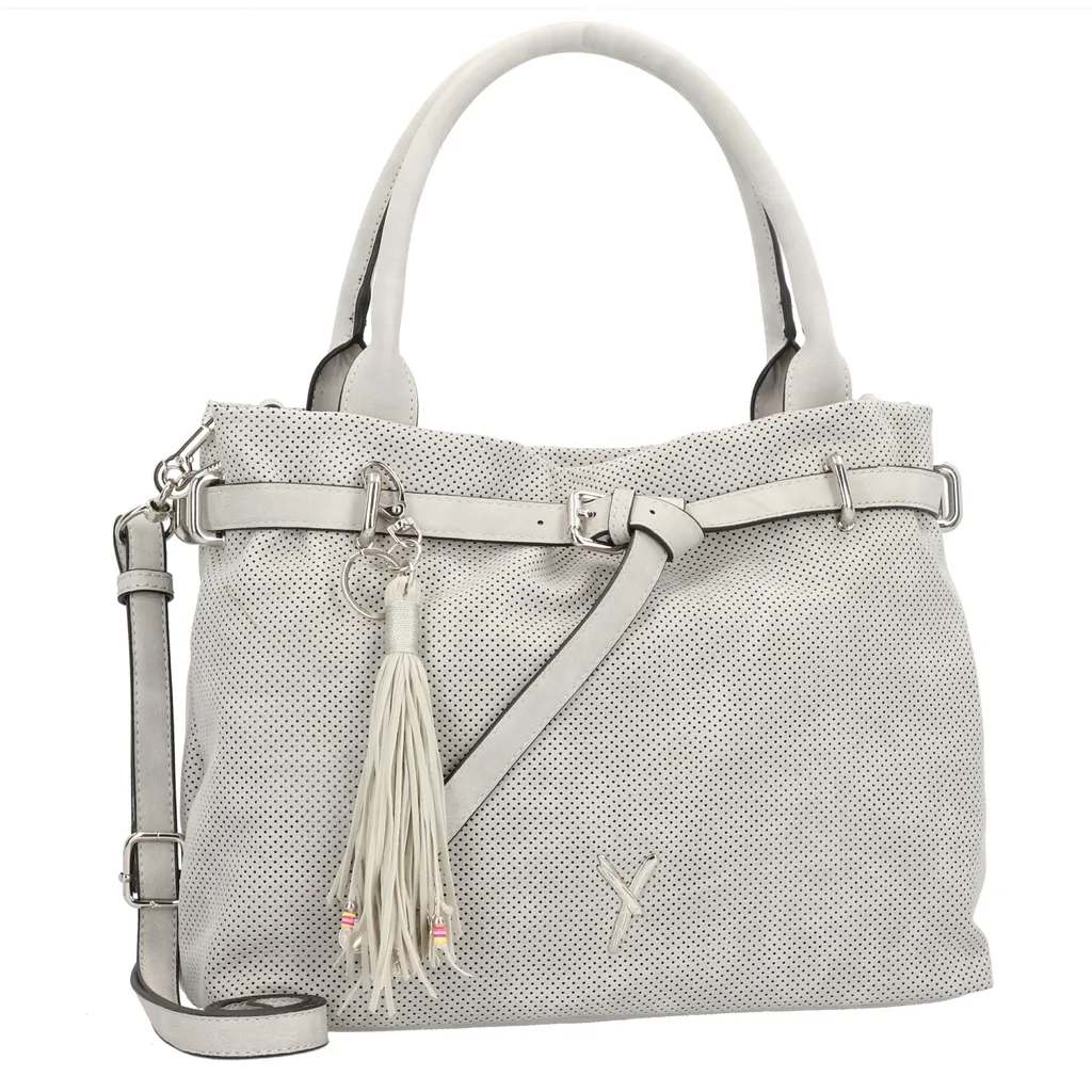 SURI FREY Romy Basic Sac à Main Gris - Matière Souple et Design Moderne - 17