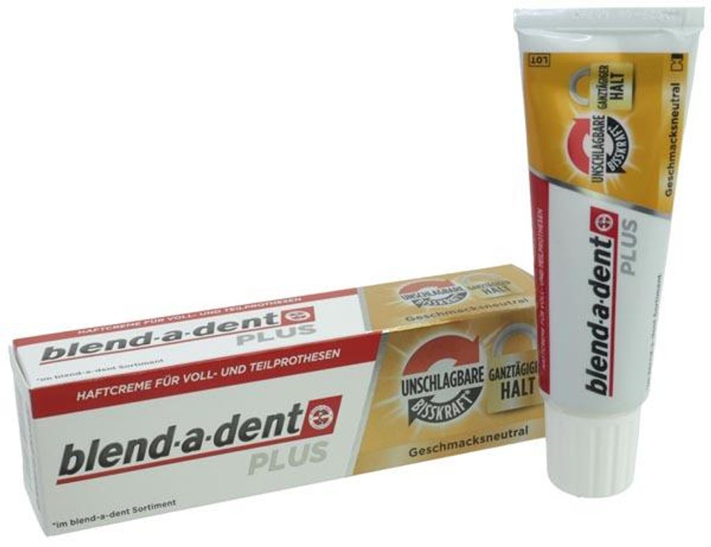 BLEND-A-DENT Plus Premium Haftcreme 40g Produktbild 