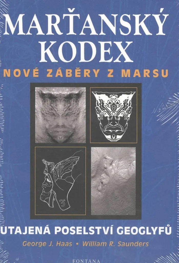 Livre Marťanský kodex de George J. Hass sur les géoglyphes de Mars