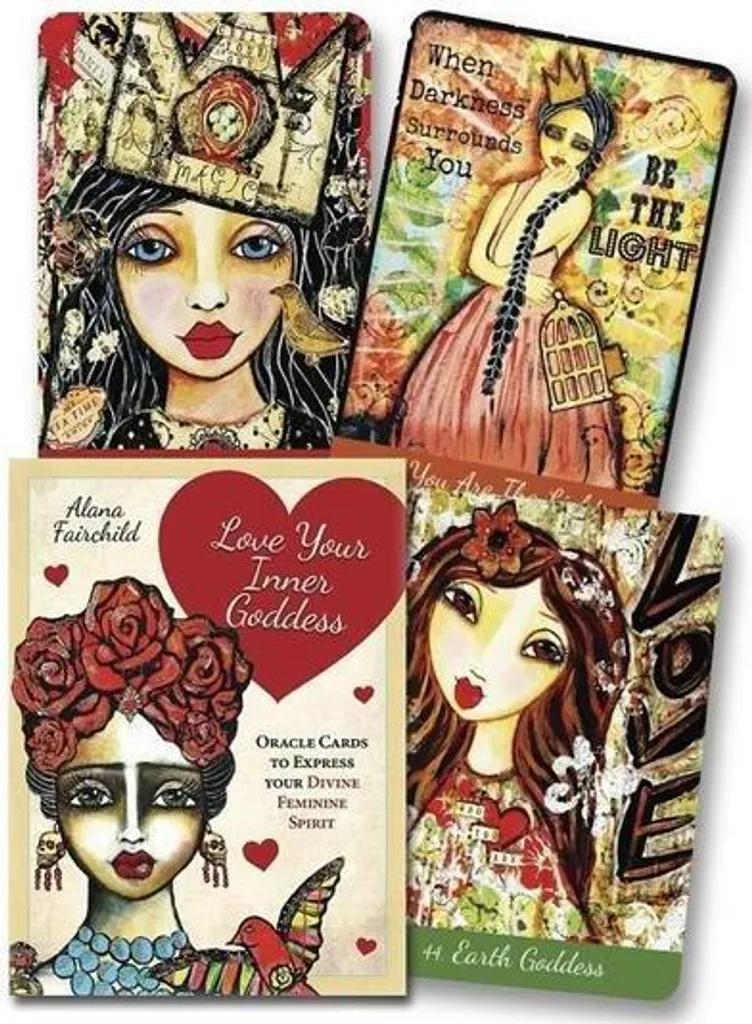 Cartes Aimez la déesse qui sommeille en vous : boostez votre confiance