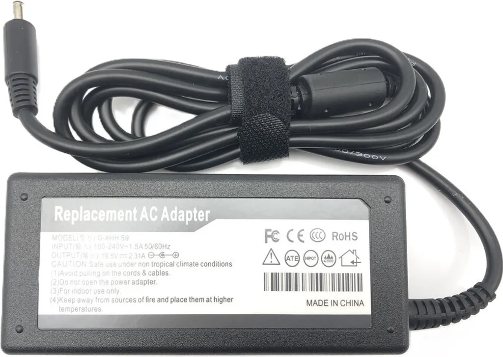 Alimentatore 19.5V 2.31A per Dell Inspiron 15 3551 3552 4.5x3.0mm