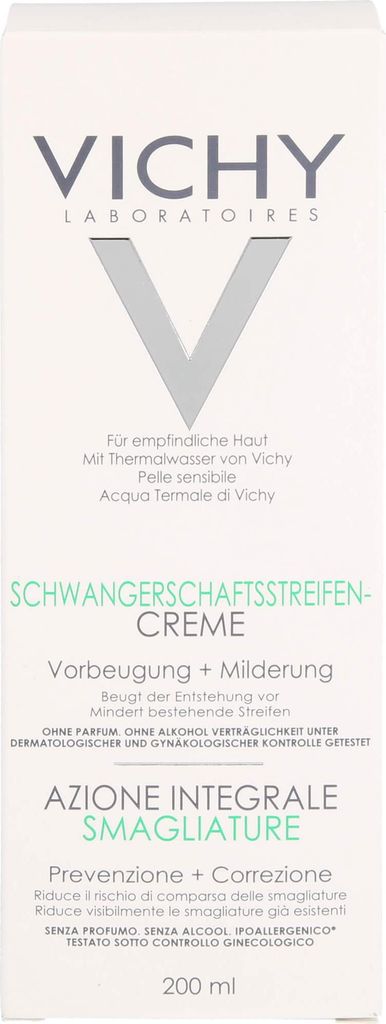 Vichy Schwangerschaftsstreifencreme 2009 200 ml Produktbild 