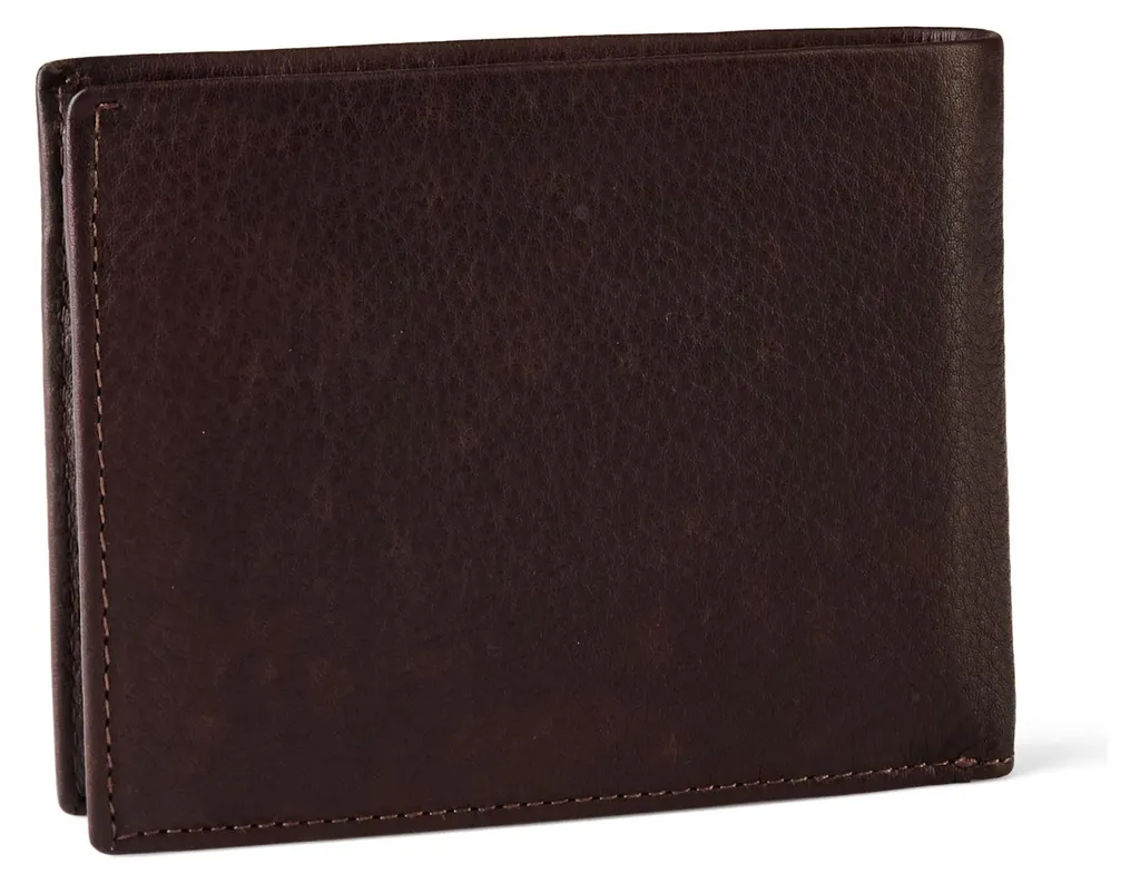 Portefeuille Esquire Chicago Wallet Marron Idéal pour Homme Moderne