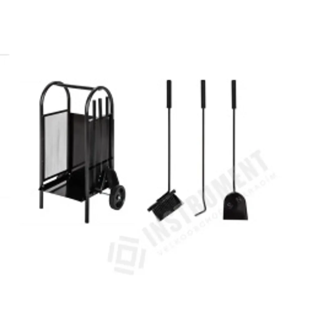 Serviteur de cheminée J.A.D. Tools 10122 anti-cendres pour le sol