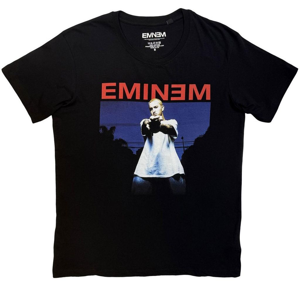 Eminem - T-Shirt für Herren/Damen Uni RO15597 (M) (Schwarz)