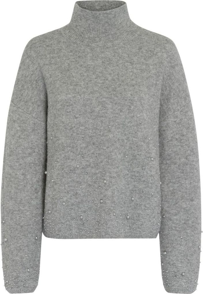 MARC AUREL Damen Pullover 38315-36, 38315-38, 38315-40, 38315-42 MAA-8058-82028 grey melange 38