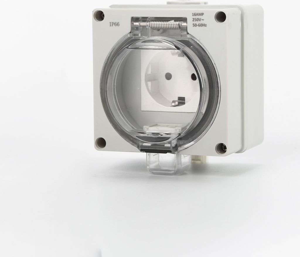 Außensteckdose Wasserdichte Steckdose Steckdosen Aussen Regenschutz Garten Küche