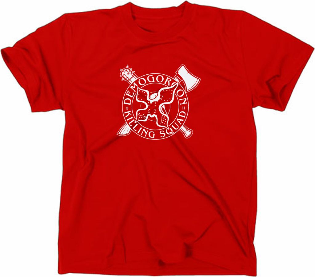 Styletex23 T-Shirt Demogorgon Killing Squad, rot, L