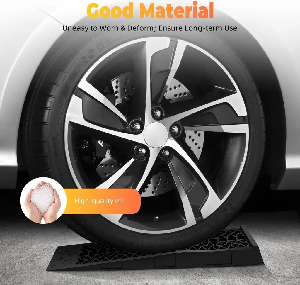 Rampe Auto Professionali 3T PP | Sollevamento Rapido 70mm per Garage - 2