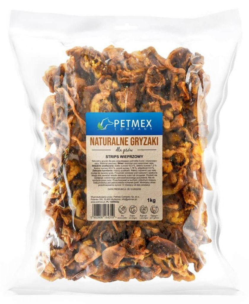 PETMEX Prášky z vepřového masa - pochoutka pro psy - 1 kg Obrázek produktu 