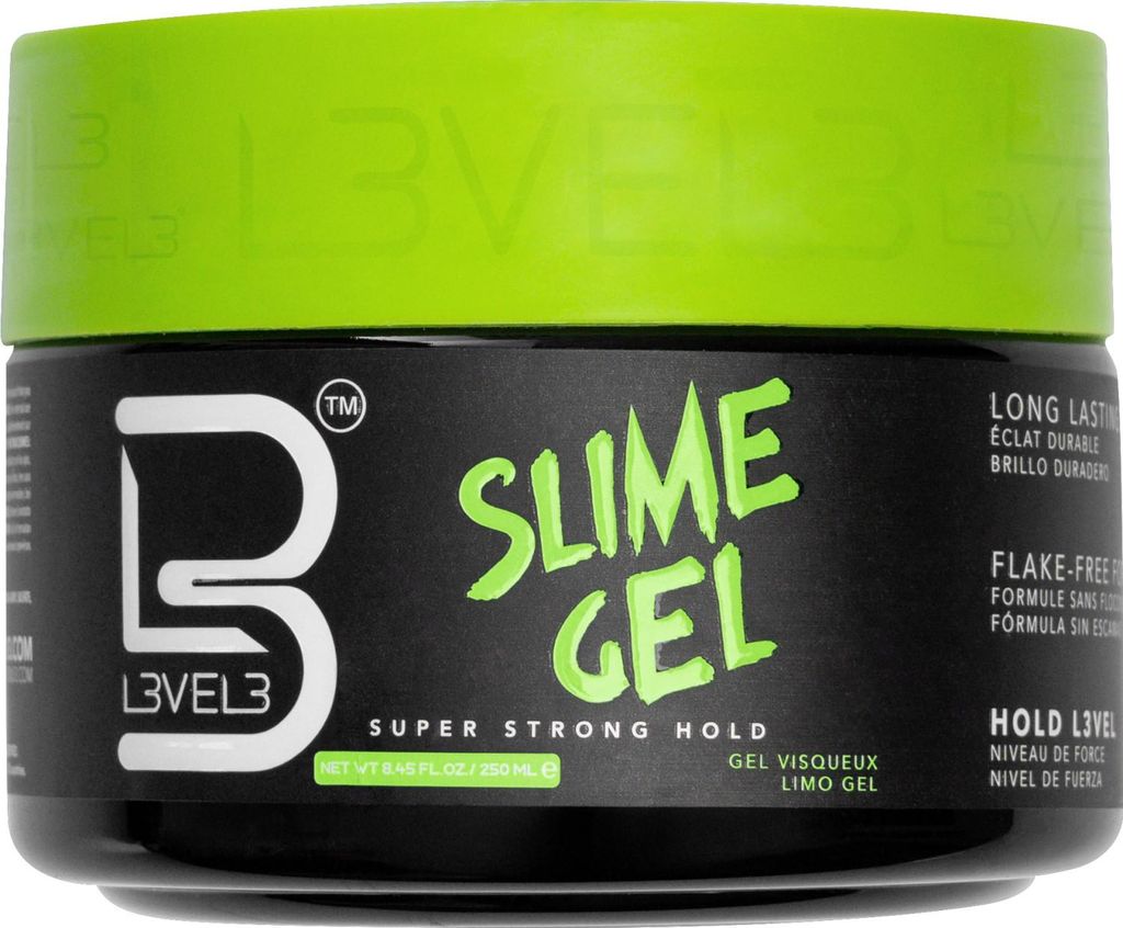 L3VEL3 Slime Gel – professionelles Styling-Haargel stark 250 ml