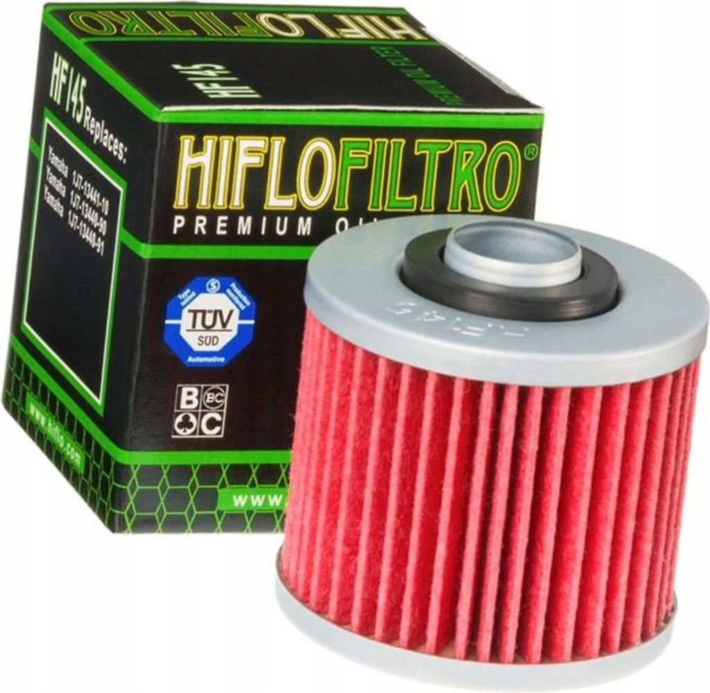 Hiflo Ölfilter HF145 HF 145 YFM Raptor 700 TDM XT XTZ 750 Produktbild 