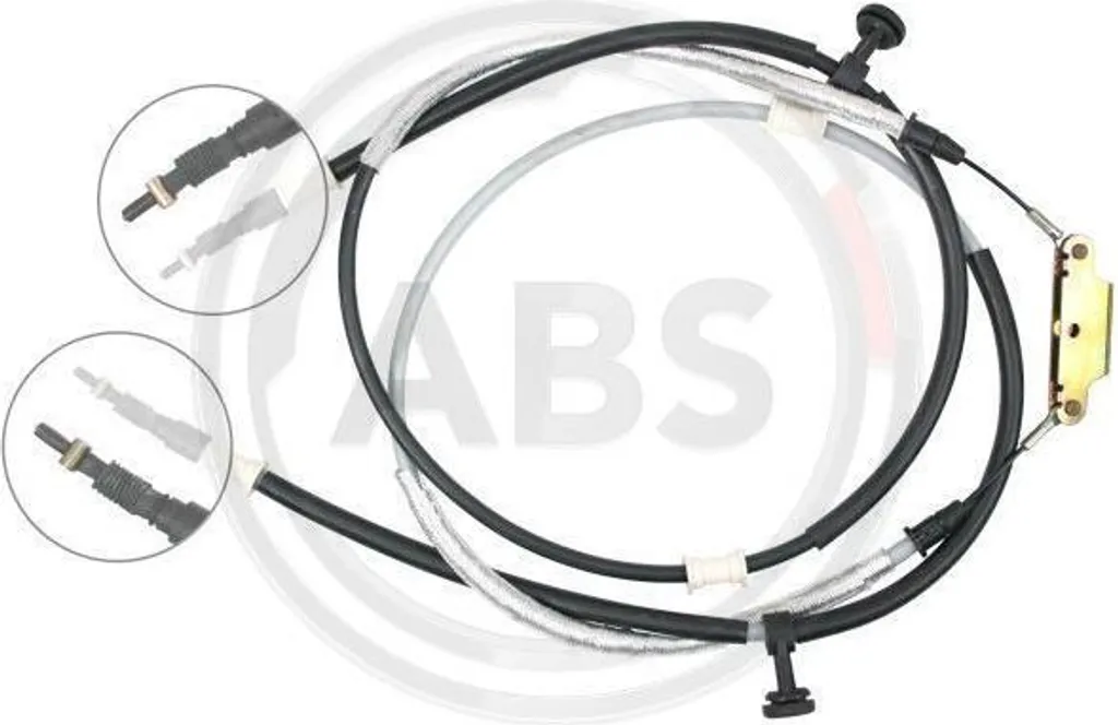 Câble de frein à main A.B.S. K17205 pour Vectra OE 13106484