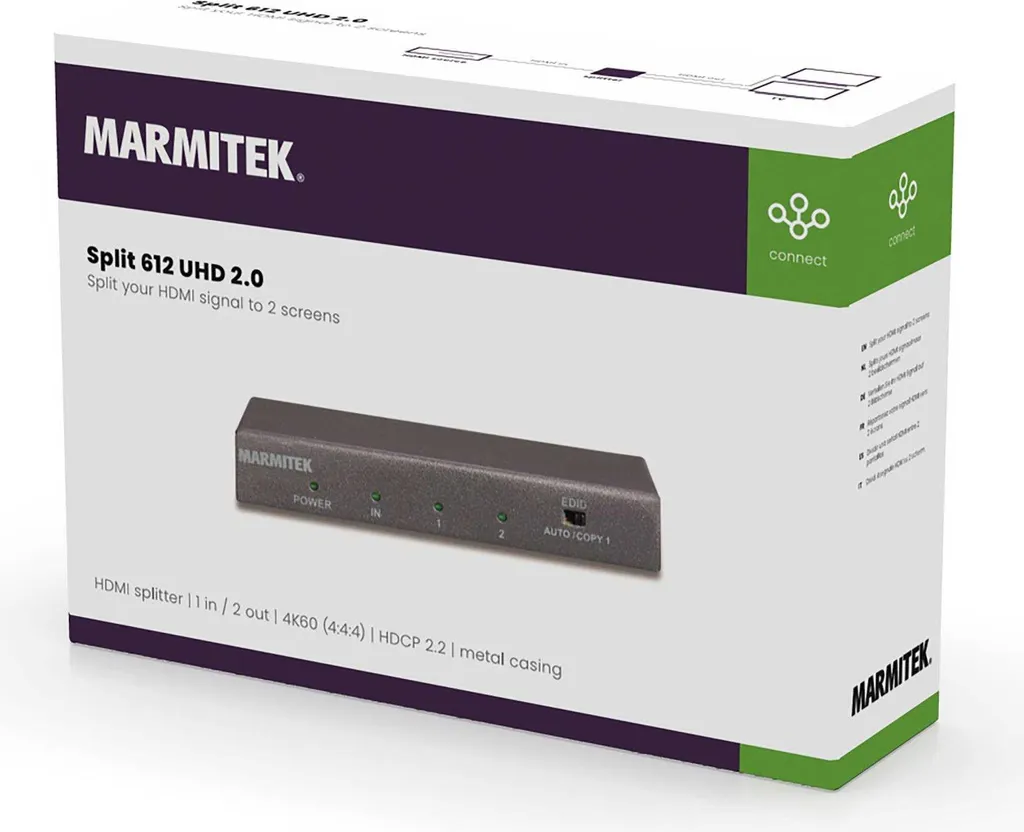 Sdoppiatore HDMI 4K Marmitek Split 612 | La tua Smart Home al Top - 3