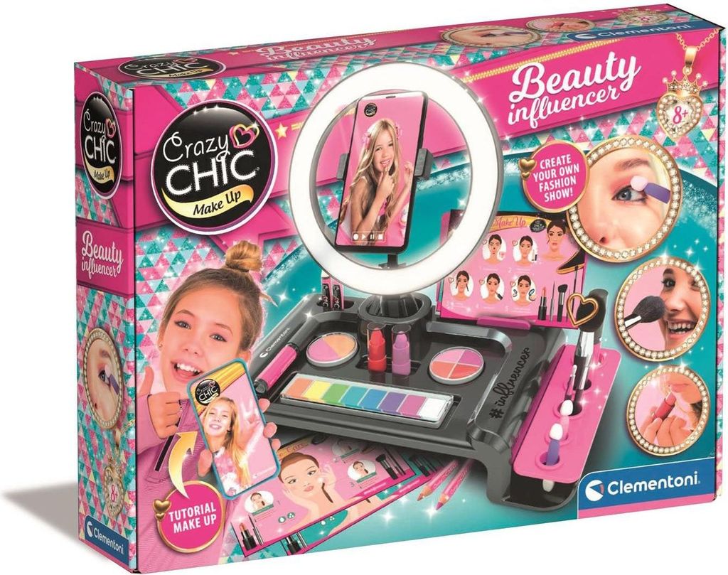 Clementoni Crazy Chic Make-Up Set Influencer 104916653 Productafbeelding 