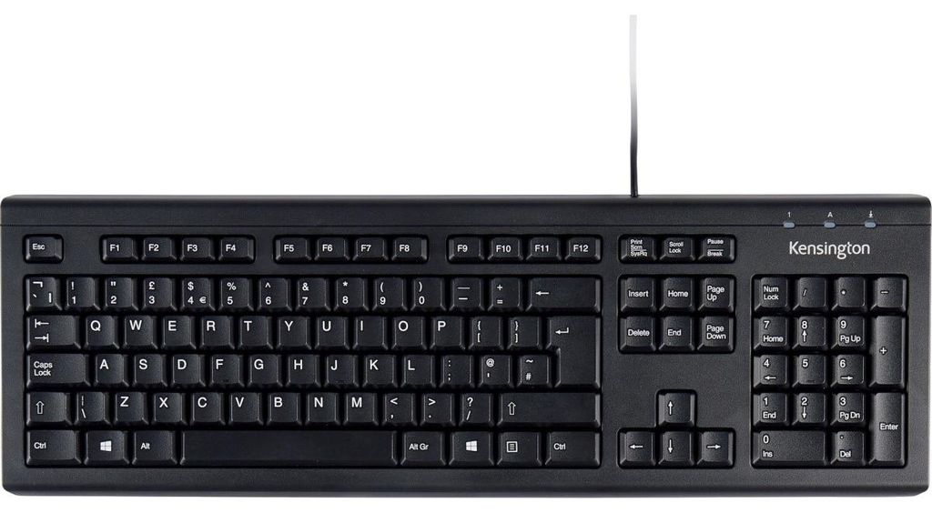Klávesnice drátová Kensington ValuKeyboard, české znaky Zdjęcie produktu 