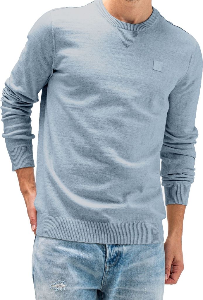 Butcher of Blue Pullover blau Baumwolle Clifden