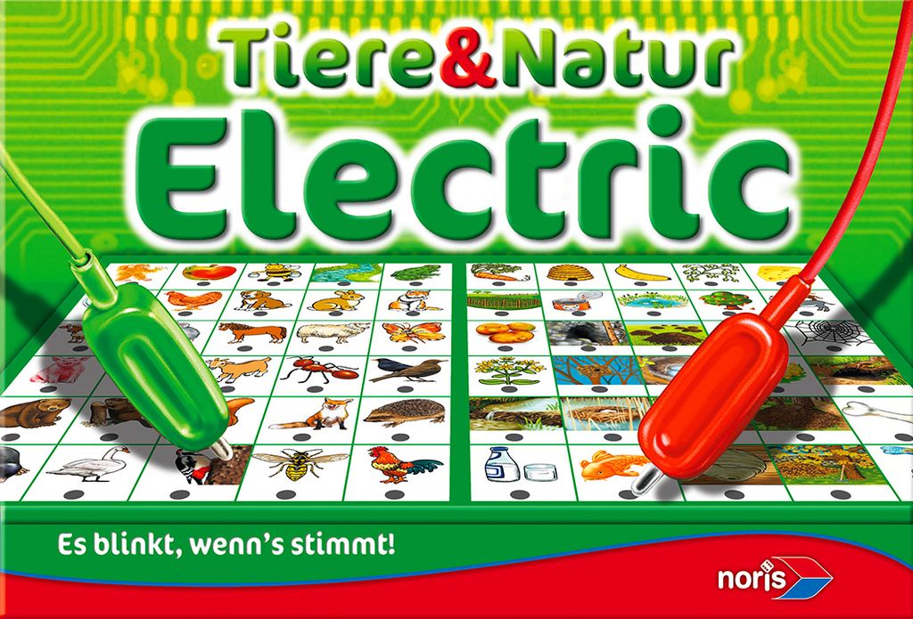 Noris Spiele Tiere und Natur - Electric; 606013722 Produktbild 