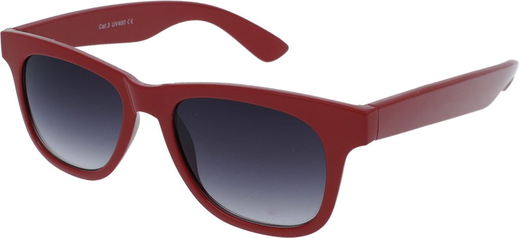 VeyRey Nerd rote Sonnenbrille