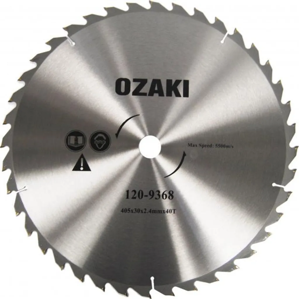 Lame de scie circulaire anti-vibration 40 dents pour éviter les éclats de bois