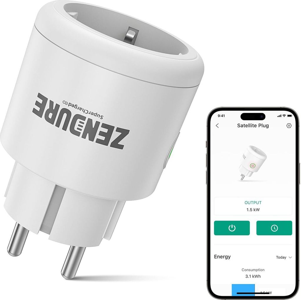 Satellite Plug für Zendure SolarFlow Balkonkraftwerk, Produktbild