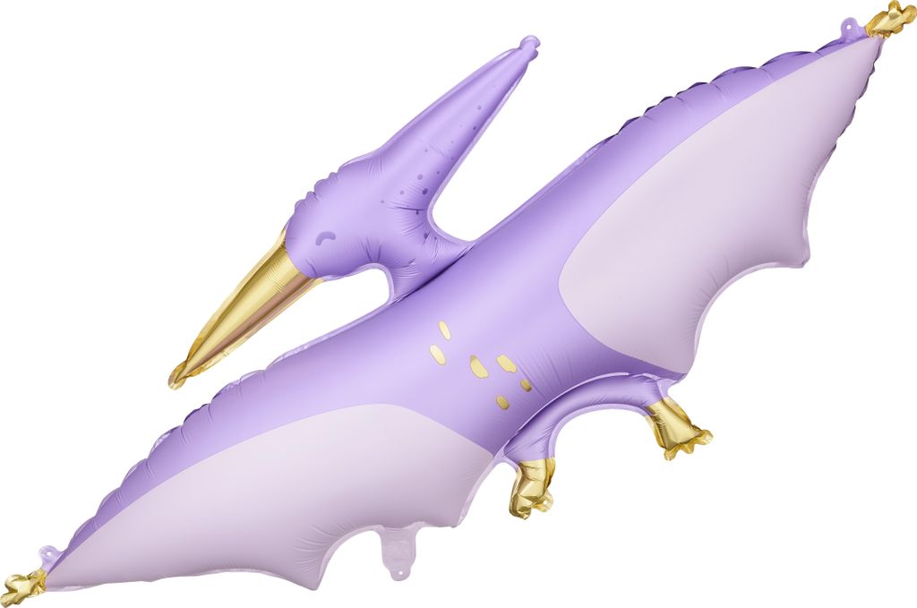 Folienballon Pterodactylus 115x53cm Helllila Immagine del prodotto 