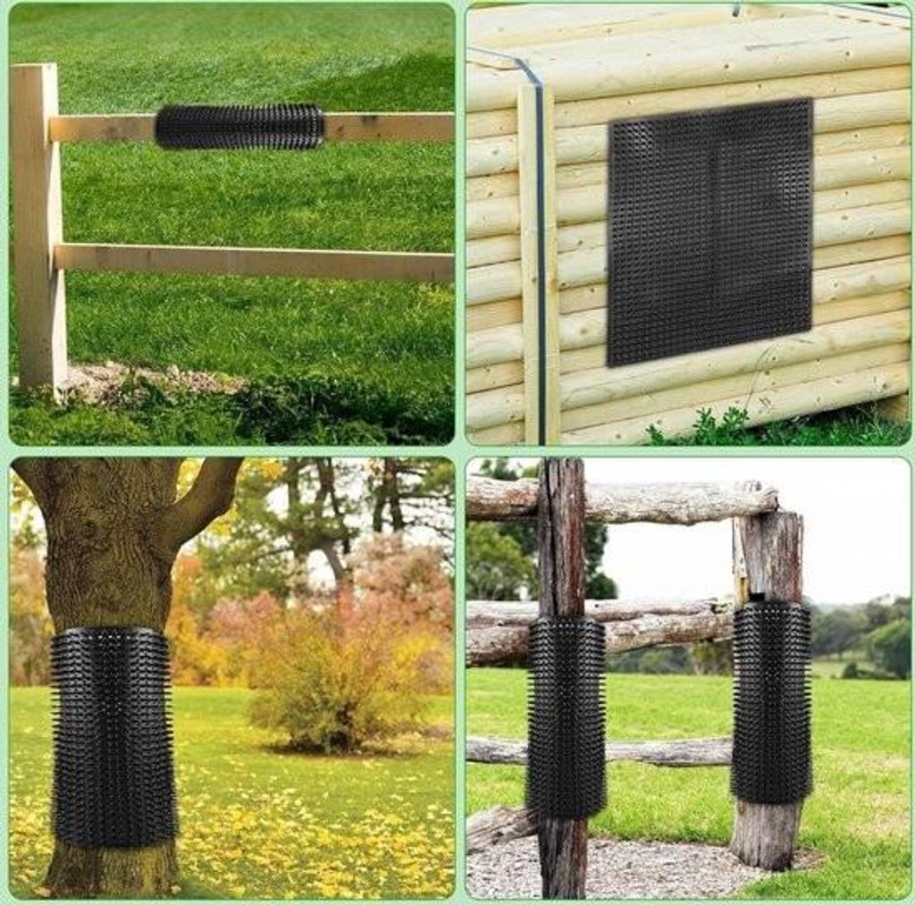 2 Stück 360 x 300 mm Kratzbürste - Pferdebürste - Kratzmatte für Pferde - komplettes Massagebürsten-Set - lindert Juckreiz - Kuhbürste für P...